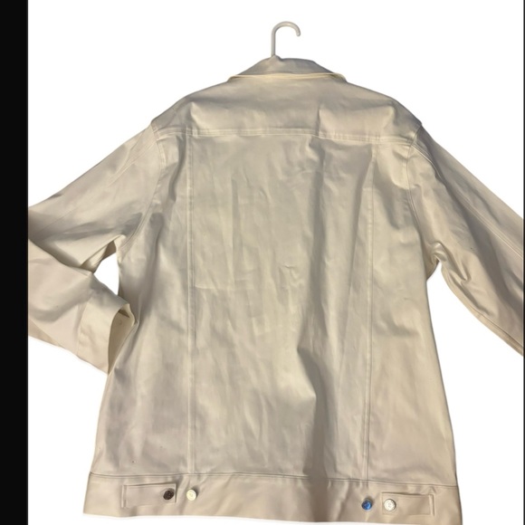 Prestige Original white Jean jacket 3XL brand new zipper - Picture 3 of 12